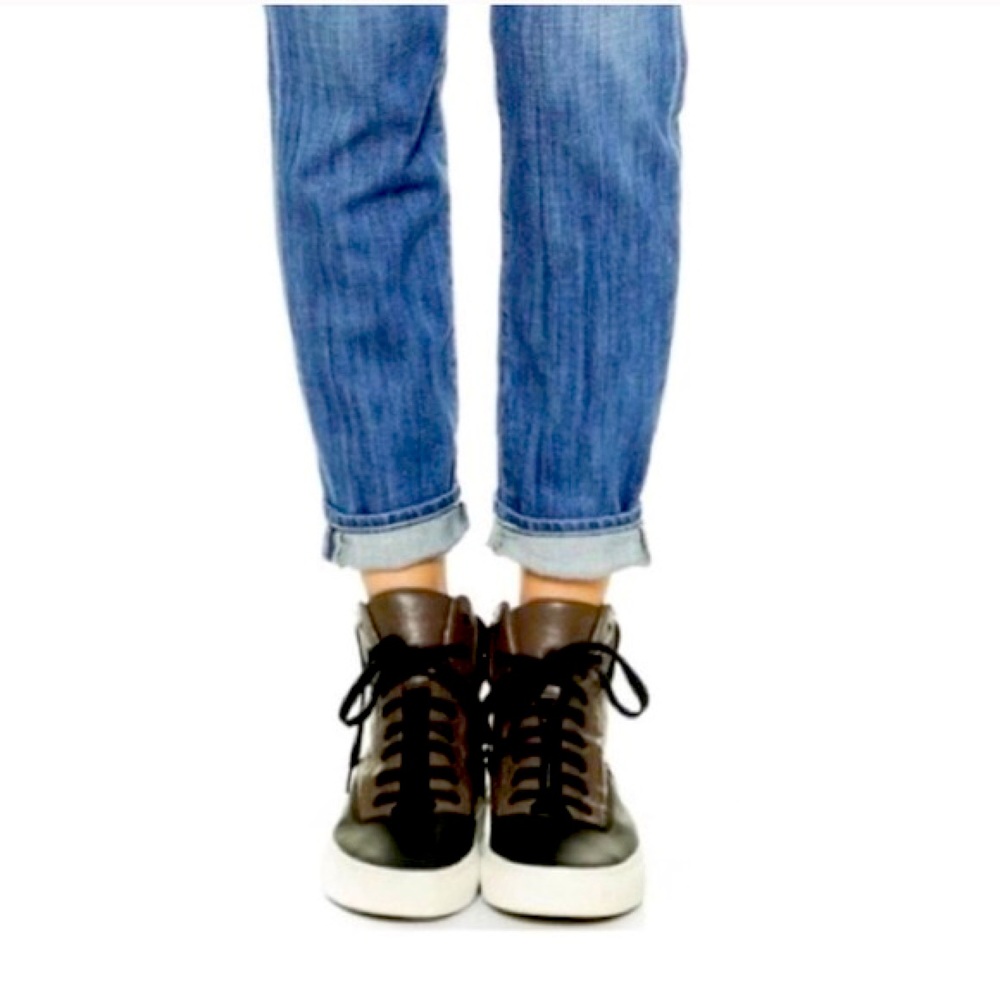 Vince Newman Hightop Leather Shoes